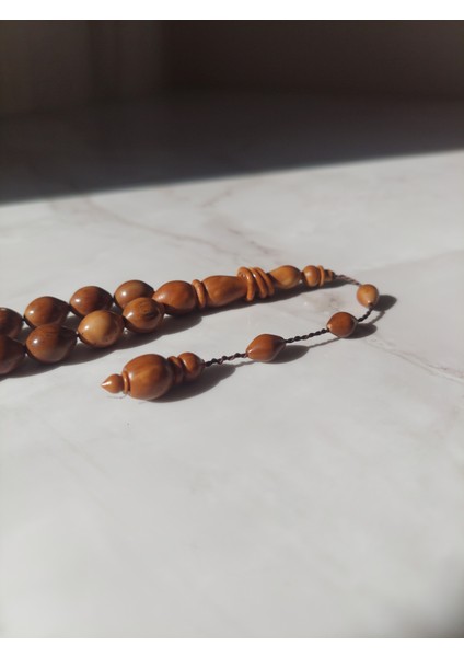 Kuka Tesbih, 9x11 mm, Arpa Kesim, Sıralı Dizi Püskül indirimleri