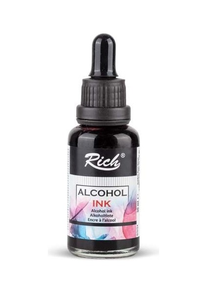 Alcohol Ink Alkol Bazlı Mürekkep 30 Ml. Bayrak Kırmızı