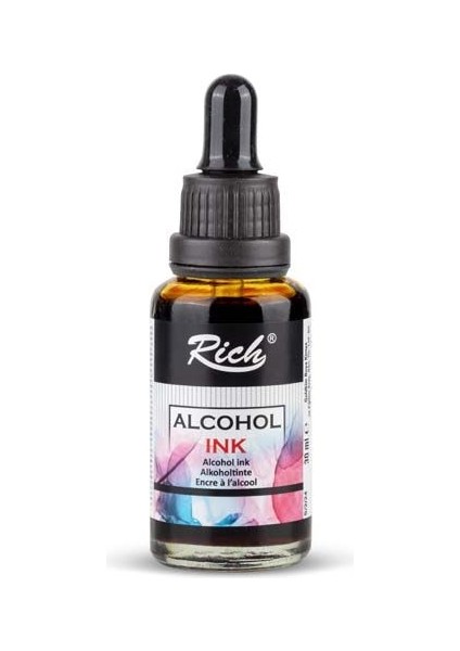 Alcohol Ink Alkol Bazlı Mürekkep 30 Ml. Turuncu