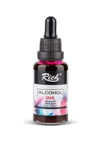 Alcohol Ink Alkol Bazlı Mürekkep 30 Ml. Fuşya