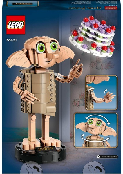 ® Harry Potter Tm Ev Cini Dobby# 76421 - 8 Yaş ve Üzeri Çocuklar Için Koleksiyonluk Yaratıc fırsatları