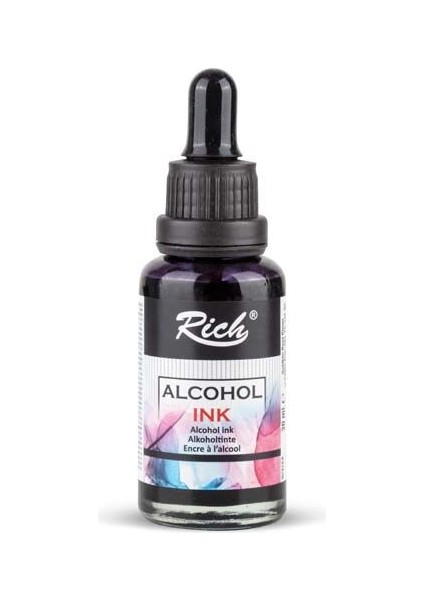 Alcohol Ink Alkol Bazlı Mürekkep 30 Ml. Mor