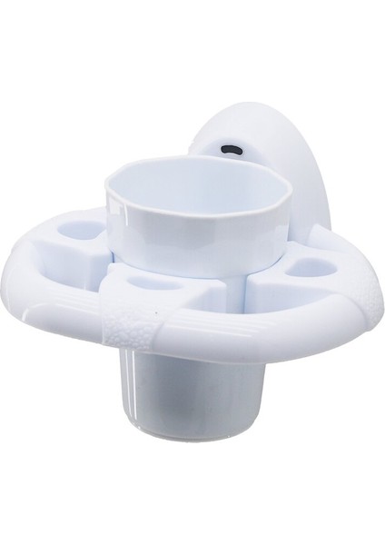 Diş Fırçalık Beyaz Plastik Yapışkanlı - Duvara Monte GO5060GOK150567