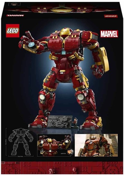 Marve L Hulkbuster 76210 - Yetişkinler Için Iron Man Hulkbuster MK44 Yapım Seti (4049 Parça) fırsatları