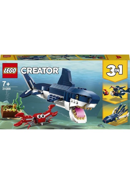 Hngds Creator 3’ü 1 Arada Derin Deniz Yaratıkları 31088 - Oyuncak Yapım Seti (230 Parça) Sdgn modelleri