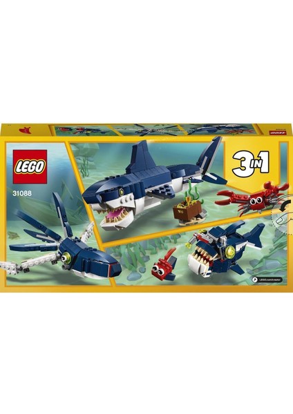 Hngds Creator 3’ü 1 Arada Derin Deniz Yaratıkları 31088 - Oyuncak Yapım Seti (230 Parça) Sdgn indirimleri