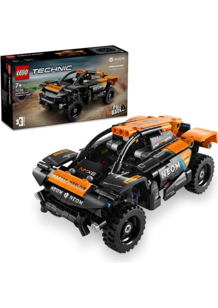 ® Technic Neom Mclaren Extreme E Race Car 42166 - 7 Yaş ve Üzeri Için Yapım Seti (252 Parça)