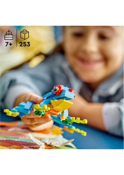 ® Creator Egzotik Papağan 31136 - 7 Yaş ve Üzeri Çocuklar Için Oyuncak Yapım Seti (253 Parça) indirimleri