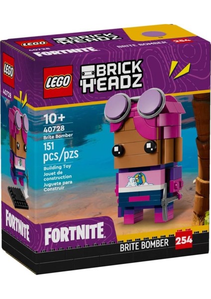 40728 Brickheadz Fortniite Brite Bombardıman Uçağı