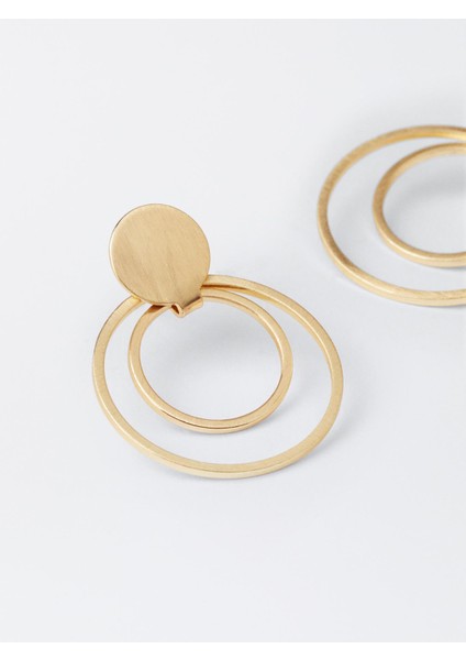 Gold Küpe