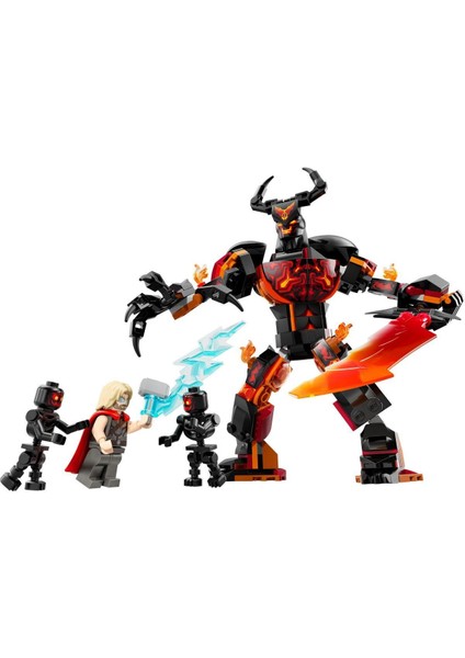 ® Marvel Thor, Surtur Yapım Figürüne Karşı 76289 – 8 Yaş ve Üzeri Yapım Seti (245 Parça)