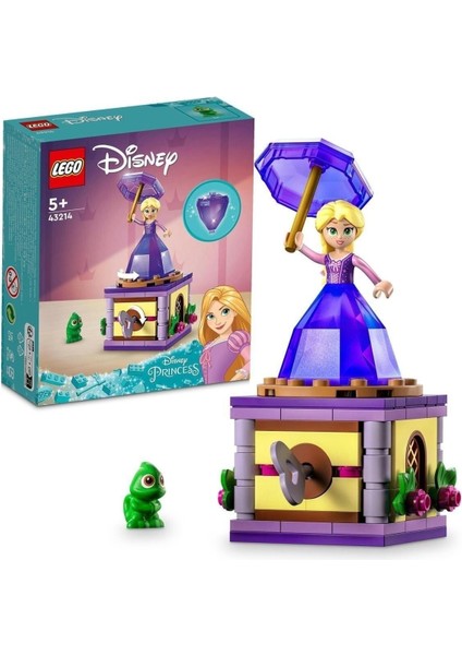 Jff Game ® | Disney Dönen Rapunzel 43214 - 5 Yaş ve Üzeri Çocuklar Için Yapım Seti (89 Parça)