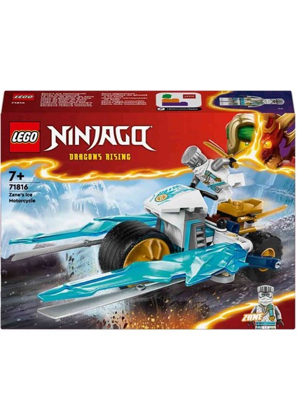 Nınjag O Zane’in Buz Motosikleti 71816 – 7 Yaş ve Üzeri Için Zane Minifigürü Içeren modelleri
