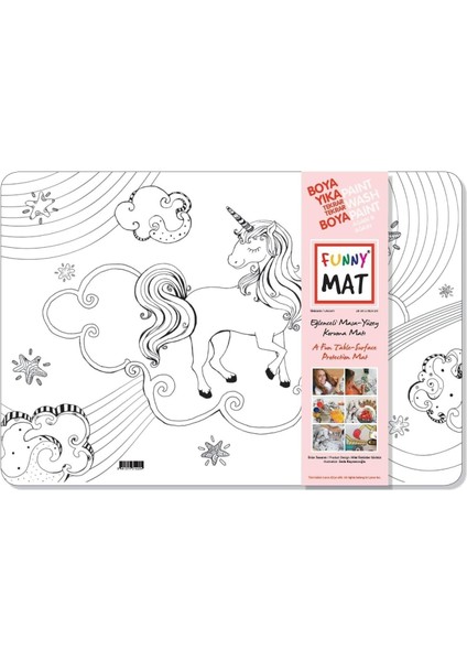 Çocuk Funny Mat Unicorn