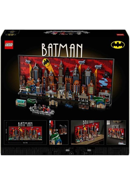 Batman: The Animated Series Gotham City 76271 Süper Kahraman Seven Yetişkinler Için Kolek modelleri