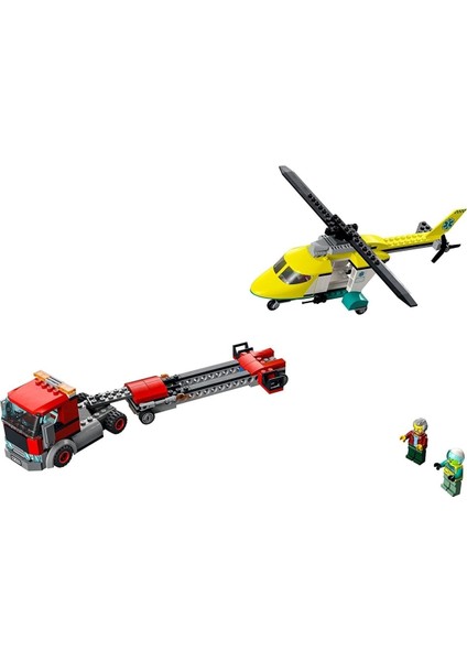 ® City Kurtarma Helikopteri Nakliyesi 60343 - 5 Yaş ve Üzeri Çocuklar Için Oyuncak Yapım Seti (2 fiyatları