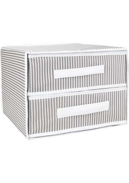 Iki Bölmeli Çekmece - Gri GO50606836730