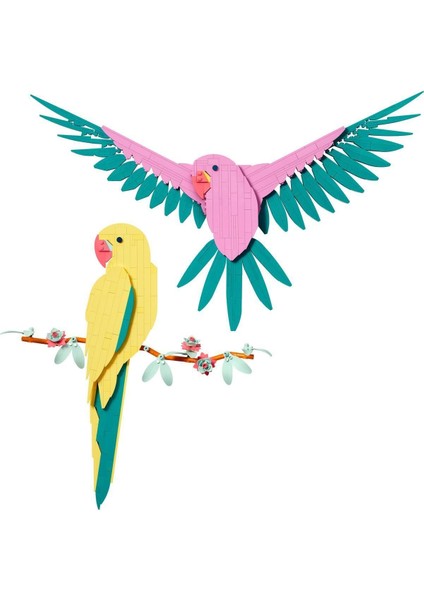 ® Art Fauna Koleksiyonu – Macaw Papağanları 31211 - 18 Yaş ve Üzeri Için Yapım Seti (644 Parça) fiyatları