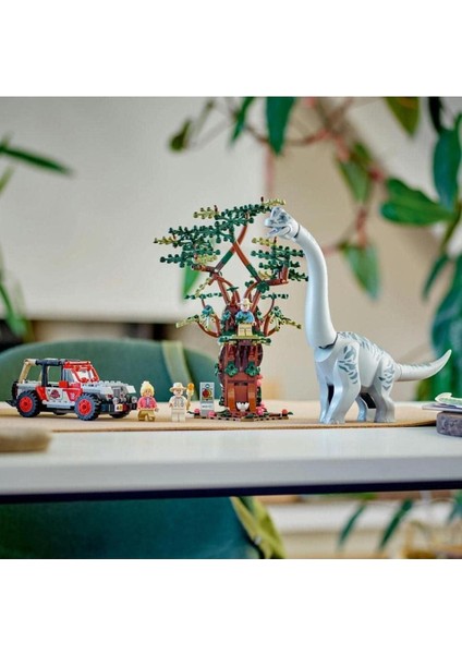 Jurassic Park Brachiosaurus Keşfi 76960, 9 Yaş ve Üzeri Lar Için Koleksiyonluk Yaratıcı O fırsatları