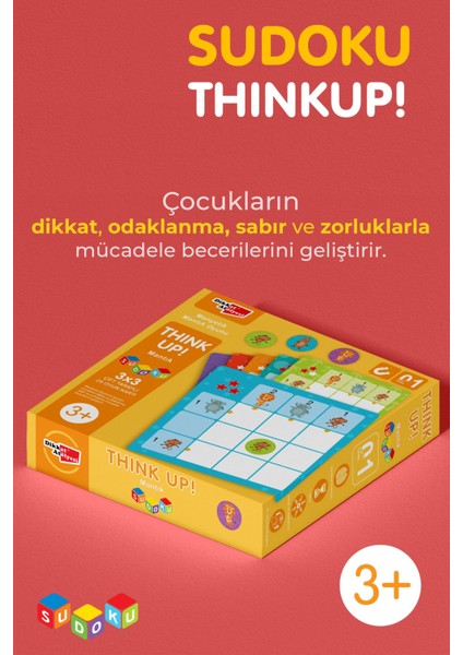 Levelup! 1 - Thinkup! Mantık Sudoku ( Akıl Oyunu) modelleri