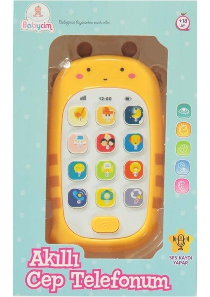 Ses Kayıt Eden Neşeli Akıllı Telefon