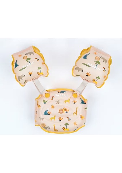 Çocuk Yüzme Kolluğu Batmaz Her Çeşit Yüzmeye Uygun Kemerli Kompakt Ultra Güvenli (15-30 Kg) fiyatları