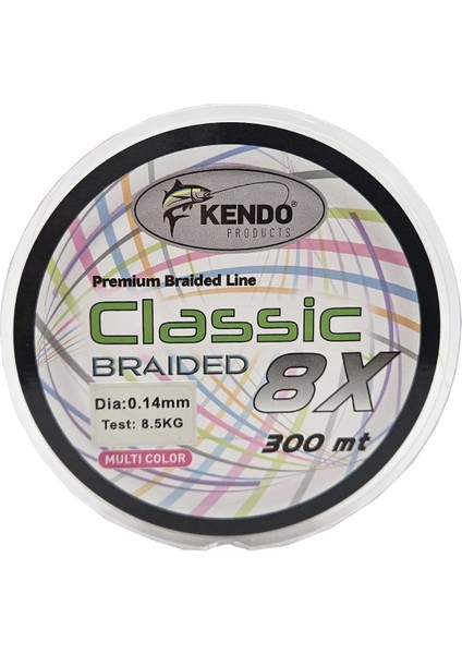 Classic 8x 300M Multicolor Örgü Ip 0.16MM fiyatları