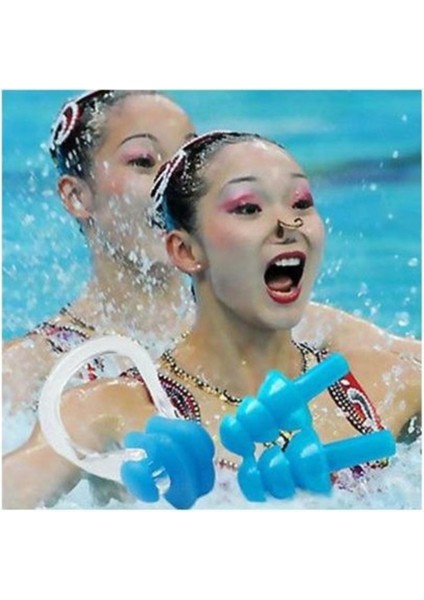 Kulak ve Burun Tıkayıcı Deniz Seti Suya Dayanıklı Eğlenceli Tasarım 9+ Yaş İçin modelleri