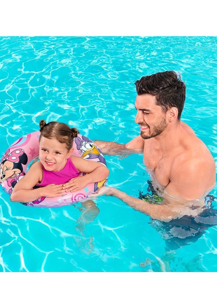 Minnie Mouse Simit 56 cm Pudra Pembe modelleri