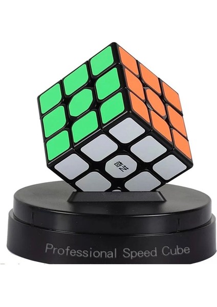 Qiyi 3x3 Speed Cube Hızlı Profesyonel Zeka Küpü 6+ Yaş Erkek Çocuklar İçin Eğitici