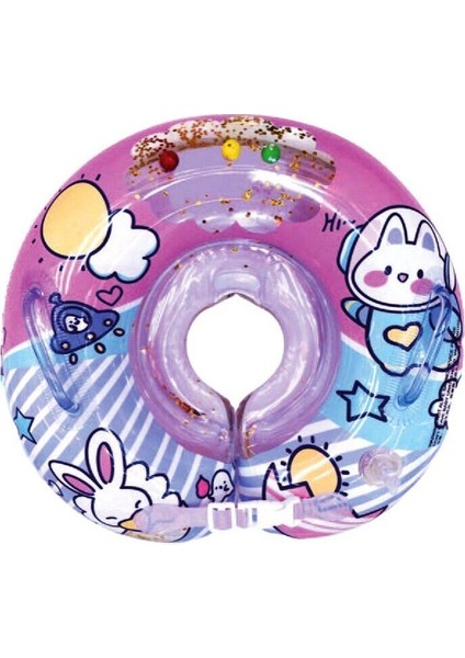 El Tutmalı 40 cm Bebek Boyun Havuz ve Deniz Simidi