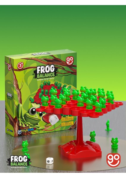 Kurbağa Denge Ebeveyn Çocuk Etkileşimi Oyunu Eğitici Oyuncak Kutu Oyunu