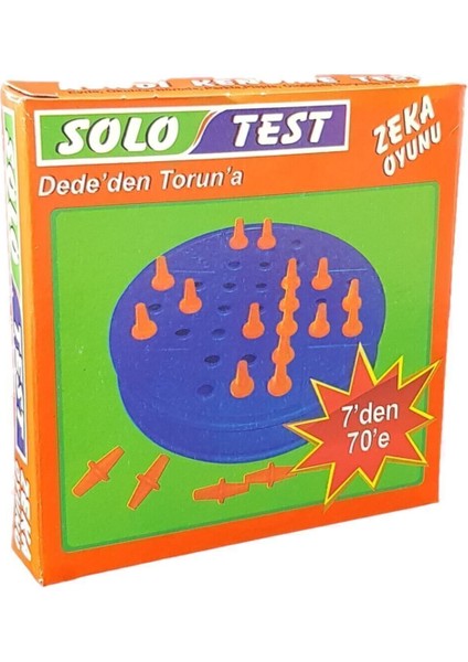 Test Zeka Oyunu Oyuncağı
