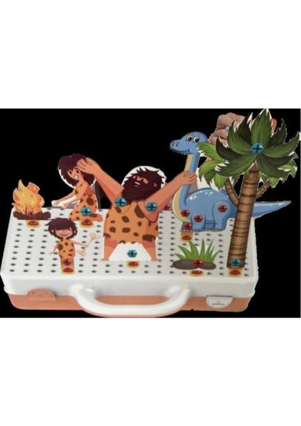 3D Matkap Seti Söktak Dinazorlar URT014-004, Dinazorlar Eğitici Matkap Seti fiyatları