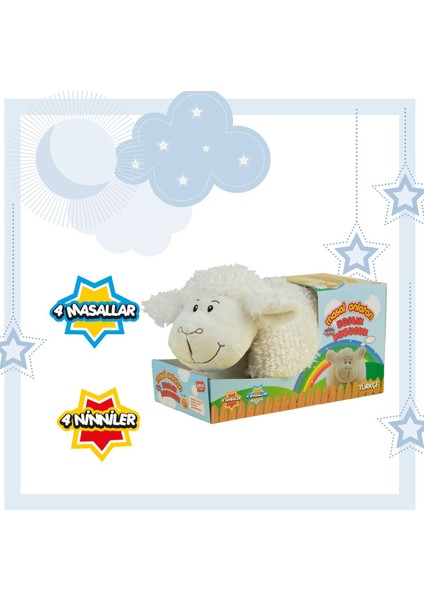 Türkçe Masal Anlatan Ninni Söyleyen Yastık Kuzucuk Eğitici Oyun 6+ Yaş fiyatları