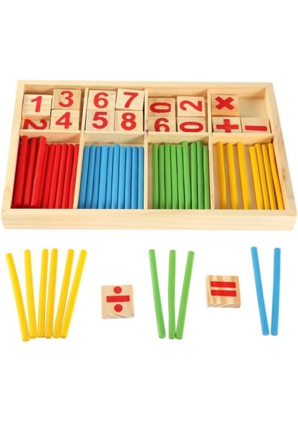 Pasajdanal Matematik Oyun Çubukları Tangram Hediyeli