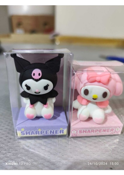 My Melody Kuromi 2 Li Silgi Kalemtıraş Seti Anime fiyatları