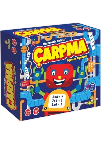 Matematik Kutusu - Çarpma Öğreten Oyuncak