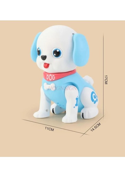Robot Köpek Hareketli Müzikli Işıklı Emeklemeye Yardımcı Bebek Oyuncak (Tek Adet Fiyatıdır.) indirimleri