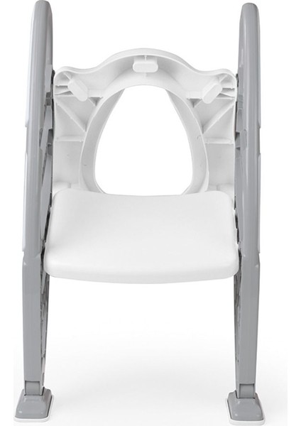 Kaymaz Ayaklı Merdivenli Tuvalet Gri 7245