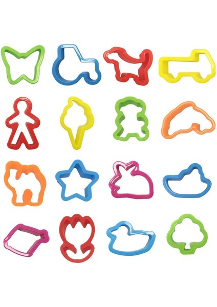 Hamur Kalıpları 16 PARÇA-3542 modelleri