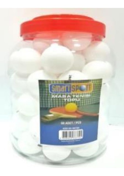 Pinpon Topu 60 Adet - Pinpon-60