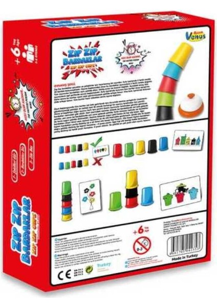 Süper Bardaklar Pratik Bardak Oyunu Hızlı ve Neşeli Olan Kazanır modelleri