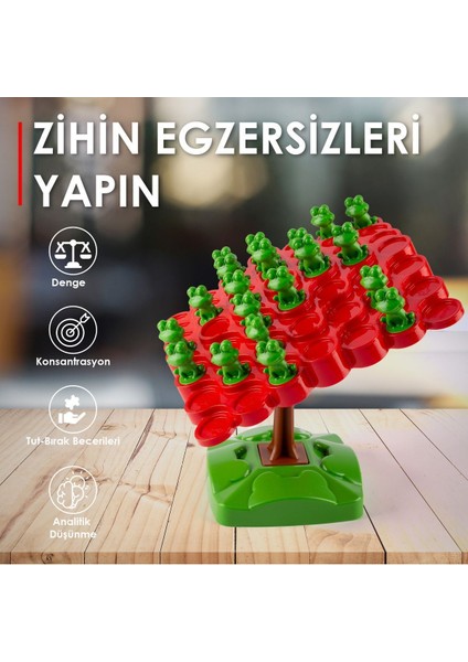 Kurbağa Denge Ebeveyn Çocuk Etkileşimi Oyunu Eğitici Oyuncak Kutu Oyunu fırsatları
