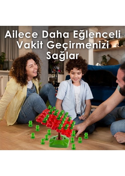 Kurbağa Denge Ebeveyn Çocuk Etkileşimi Oyunu Eğitici Oyuncak Kutu Oyunu indirimleri