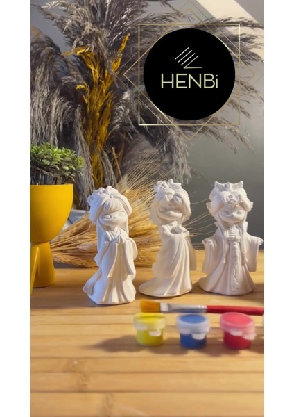 Anime Karakterleri (3d) Japon Kızları Ejder Taş Boyama Çocuk Gelişimi Çocuk Etkinlik Taş Boyama Seti fiyatları