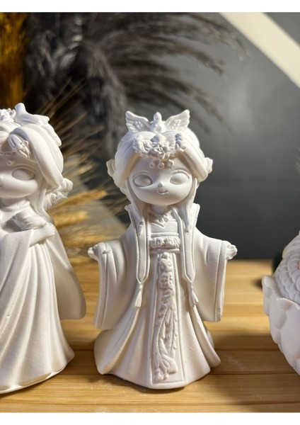 Anime Karakterleri (3d) Japon Kızları Ejder Taş Boyama Çocuk Gelişimi Çocuk Etkinlik Taş Boyama Seti modelleri