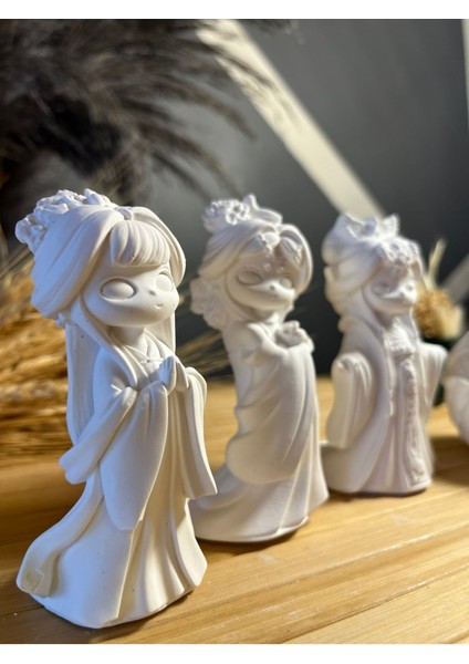 Anime Karakterleri (3d) Japon Kızları Ejder Taş Boyama Çocuk Gelişimi Çocuk Etkinlik Taş Boyama Seti fırsatları