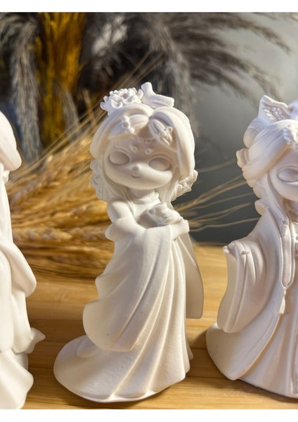 Anime Karakterleri (3d) Japon Kızları Ejder Taş Boyama Çocuk Gelişimi Çocuk Etkinlik Taş Boyama Seti indirimleri