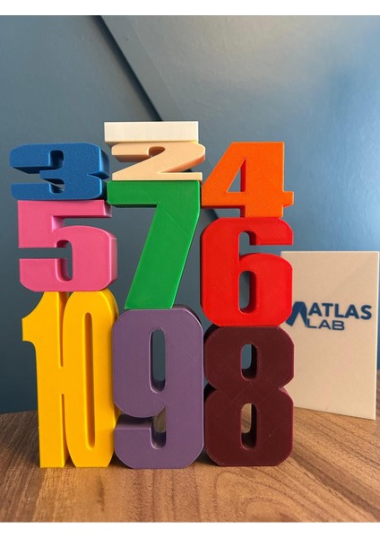 Sayı Blokları-Montessori Toplama Blokları